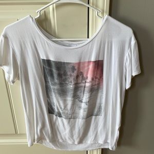 Holister Mermaid crop top